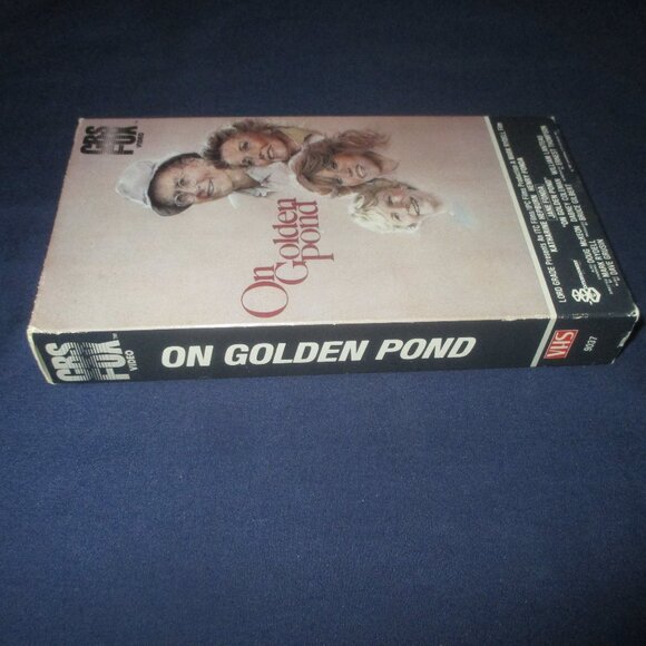On Golden Pond (VHS, 1984 from 1981) Katharine Hepburn, Jane Fonda, Henry Fonda - Picture 4 of 5